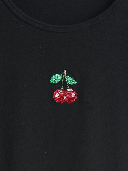 Image number 4 showing, Crop Graphic T-Shirt