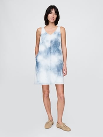 UltraSoft Denim Mini Dress