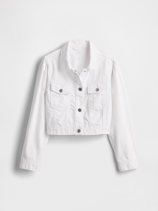 Image number 2 showing, Kids Denim Crop Jacket