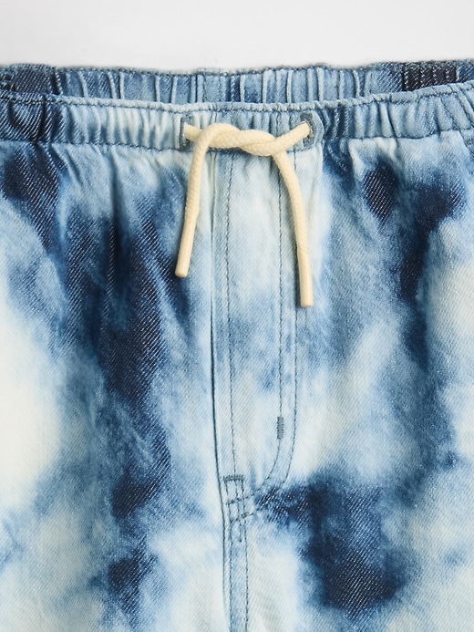 Image number 5 showing, Kids UltraSoft Denim Tie-Dye Easy Baggy Pants