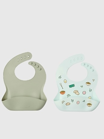 Loulou Lollipop Bibs 2 Pack Set