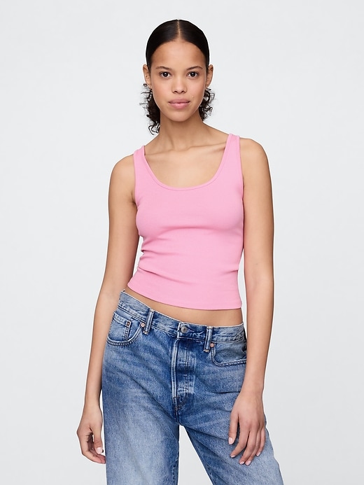 Image number 1 showing, Modern Crop Tank Top
