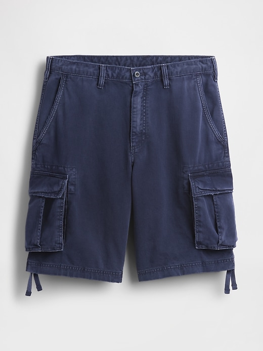 Image number 6 showing, Twill Cargo Baggy Shorts