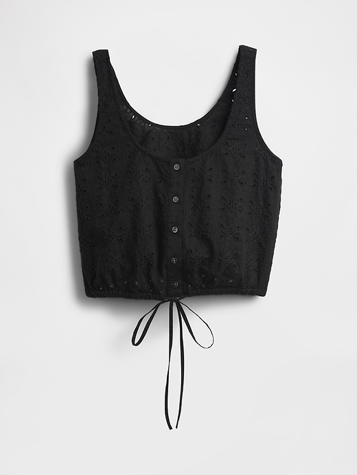 Image number 4 showing, Cinched-Hem Crop Top