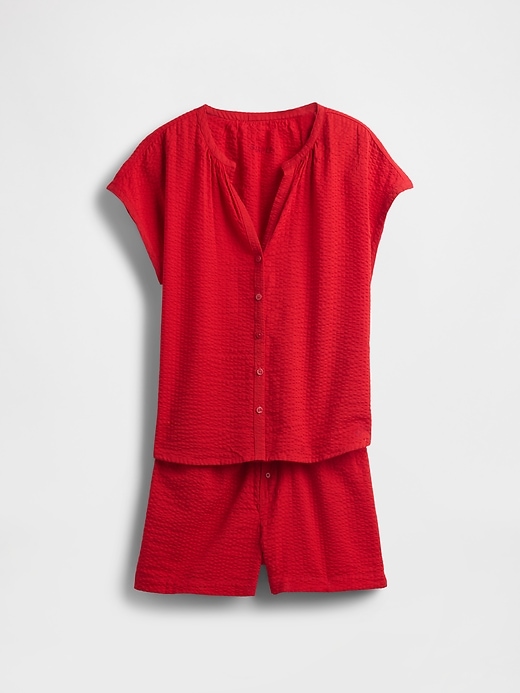 Image number 3 showing, Gauze PJ Set
