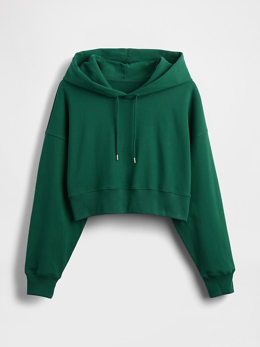 Image number 5 showing, French Terry Oversized Crop Hoodie