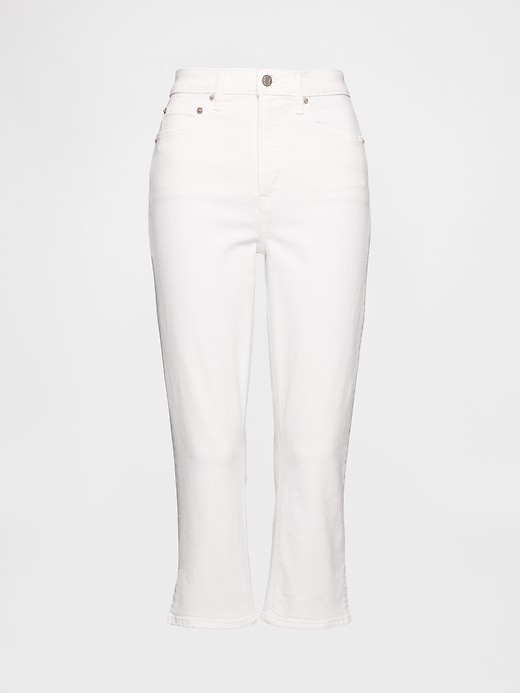 Image number 7 showing, High Rise Capri Jeans