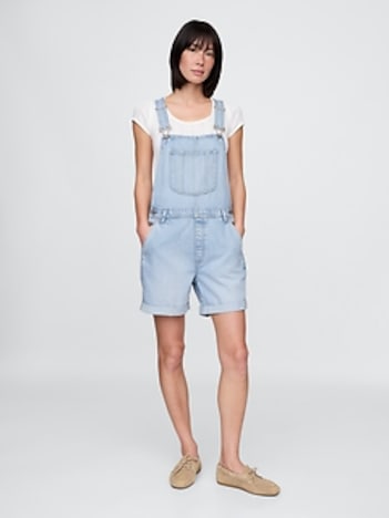 UltraSoft Denim Shortalls