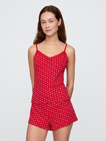 Pointelle PJ Tank Top