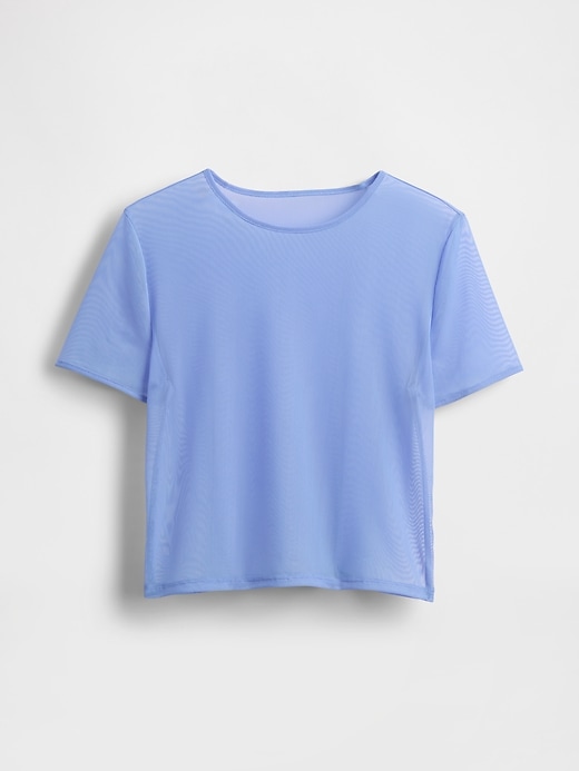 Image number 4 showing, Mesh Crop T-Shirt