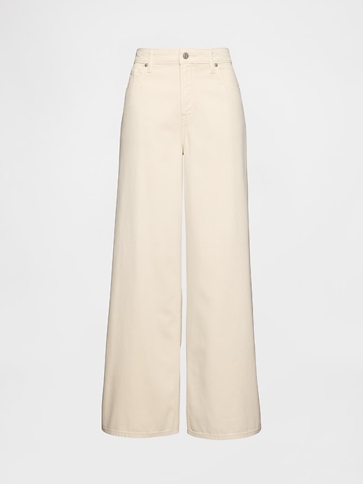 Image number 5 showing, Curvy Mid Rise UltraSoft Baggy Jeans