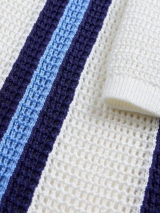Image number 5 showing, Kids Relaxed Crochet Shirt