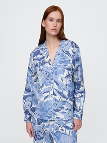 Poplin PJ Shirt