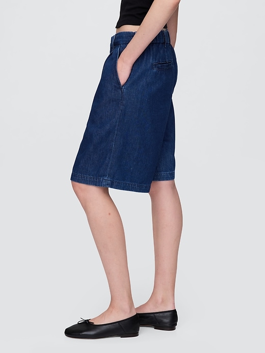 Image number 3 showing, 365 High Rise UltraSoft Longline Trouser Shorts