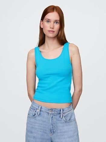 Modern Cropped Tank Top