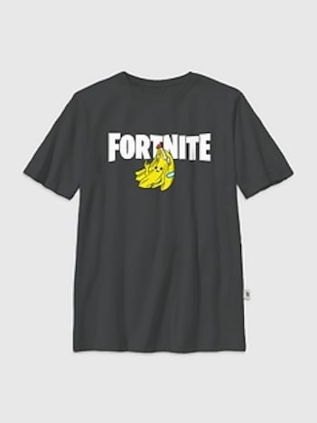 Kids Fortnite Banana Graphic T-Shirt