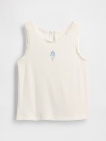 Baby & Toddler Rib Graphic Tank Top