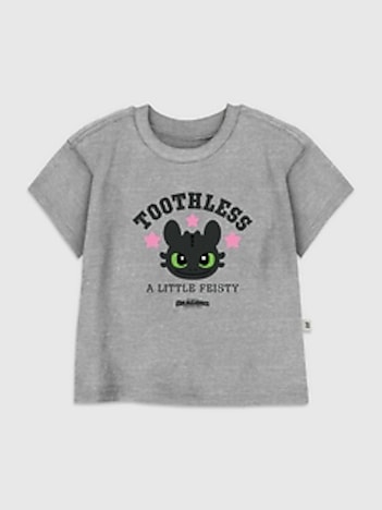 Toddler How To Train Your Dragon Toothless Fiesty Graphic T-Shirt