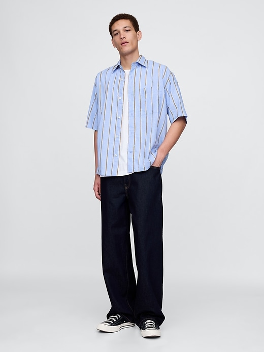 Image number 2 showing, Linen-Cotton Shirt