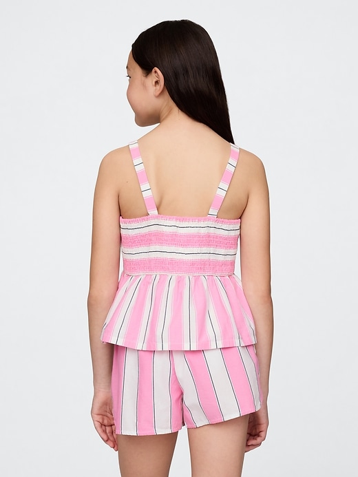 Image number 3 showing, Kids Poplin Peplum Top