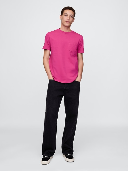 Image number 2 showing, Organic Cotton Pocket T-Shirt