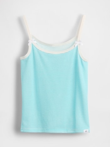 Kids Recycled Rib PJ Tank Top