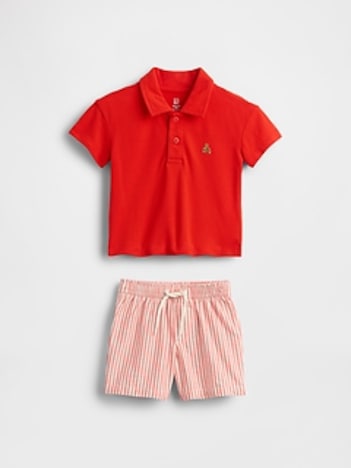 Baby Polo Outfit Set