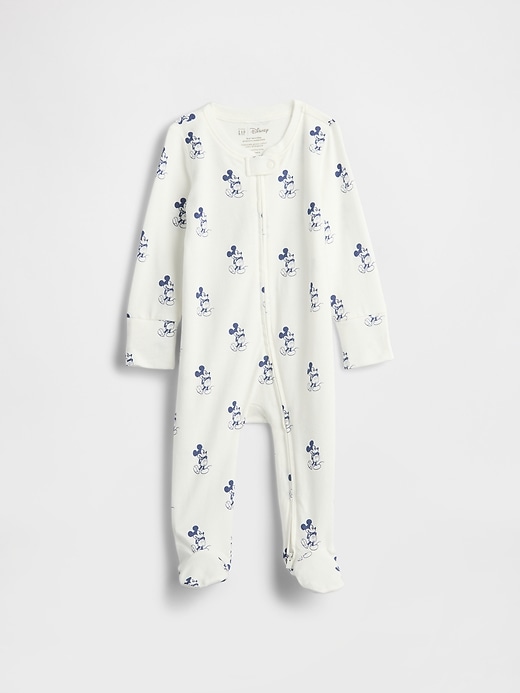Image number 1 showing, Gap × Disney Baby Organic Cotton Footed One-Piece