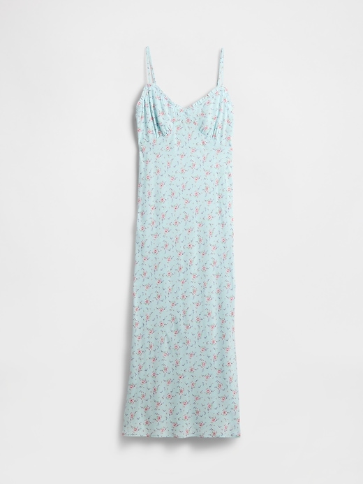 Image number 4 showing, Ruffle-Trim Maxi Slip Dress
