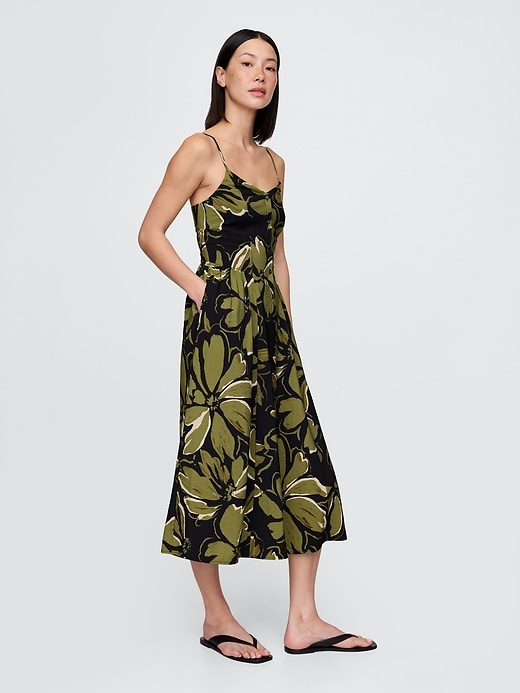 Image number 3 showing, Floral V-Neck Maxi Dress