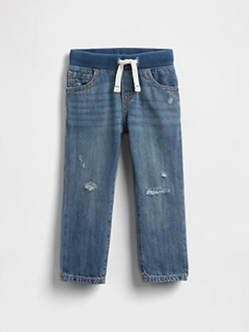 Baby & Toddler Pull-On Slim Jeans