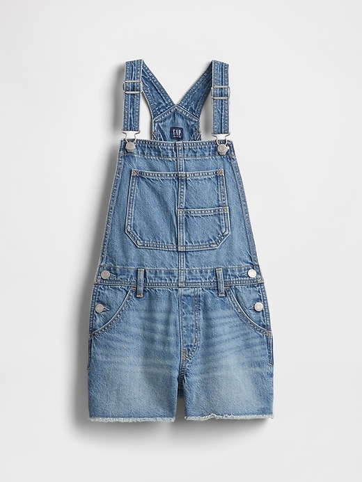 Image number 2 showing, Kids Denim Shortalls