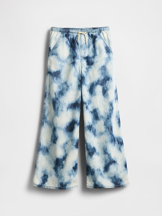 Image number 2 showing, Kids UltraSoft Denim Tie-Dye Easy Baggy Pants