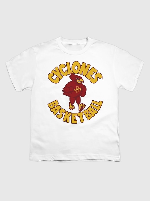 1 of 8 showing, with the color Iowa State of product Kids Iowa State Cyclones Basketball Graphic T-Shirt