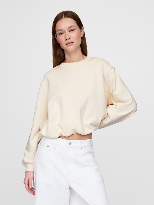 Image number 1 showing, Heavyweight French Terry Bubble Sweatshirt