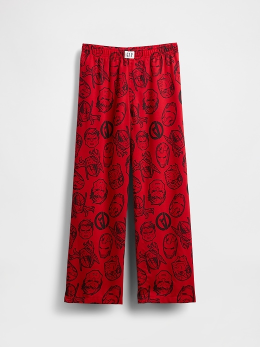 Image number 1 showing, Kids Marvel Recycled Flannel PJ Pants