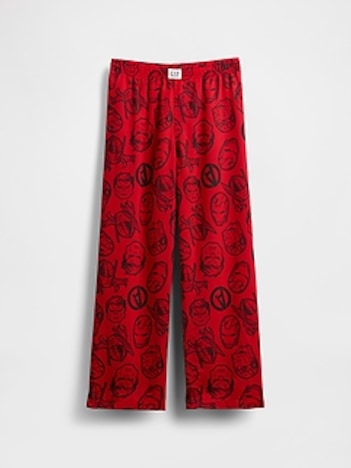 Kids Marvel Recycled Flannel PJ Pants