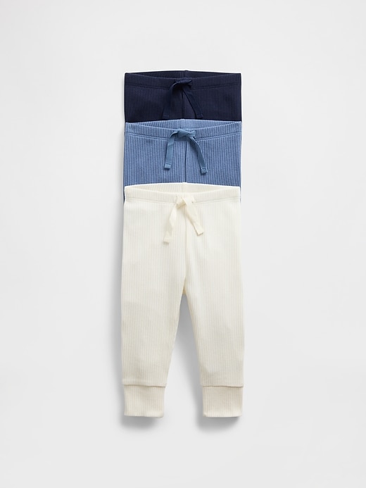 Image number 1 showing, Baby First Favorites TinyRib Pants (3-Pack)