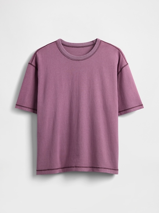 Image number 5 showing, Heavyweight Crop T-Shirt