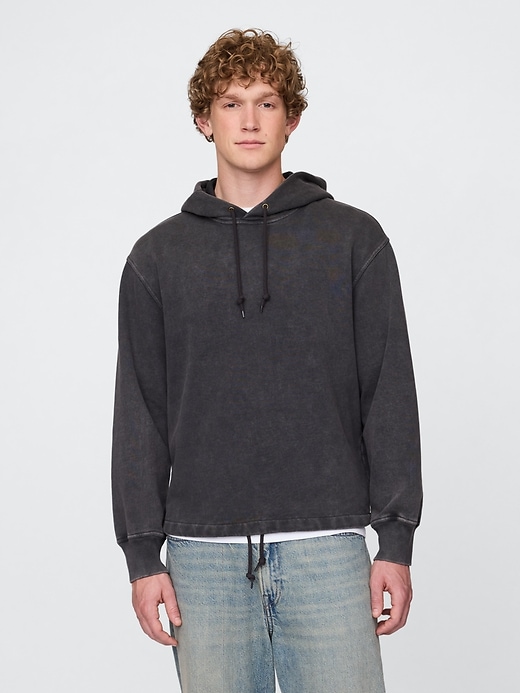 Image number 1 showing, Gap Heavyweight French Terry Logo Hoodie