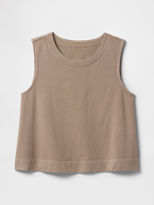 Image number 3 showing, Heavyweight Organic Cotton Shell Tank Top
