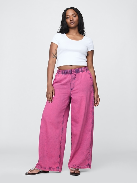 Image number 5 showing, Mid Rise UltraSoft Easy Baggy Jeans