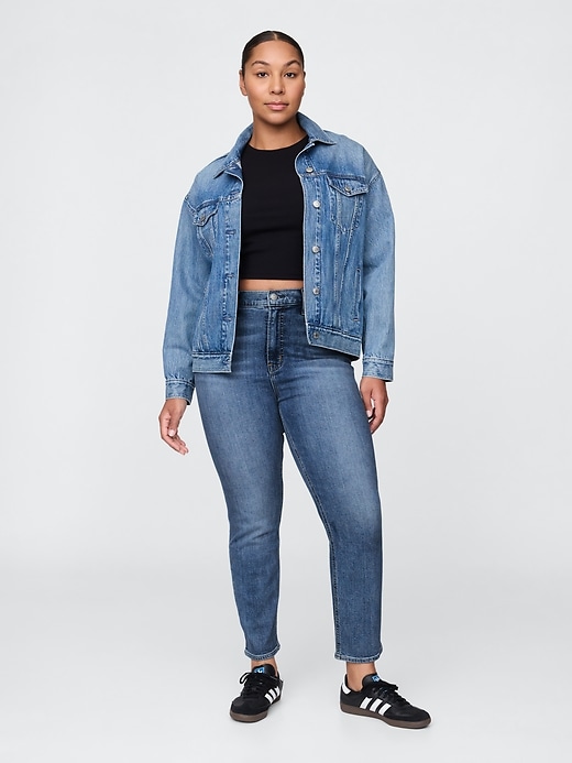 Image number 6 showing, High Rise Vintage Slim Jeans