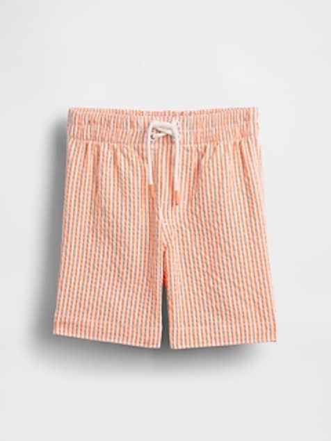 Baby & Toddler Seersucker Swim Trunks