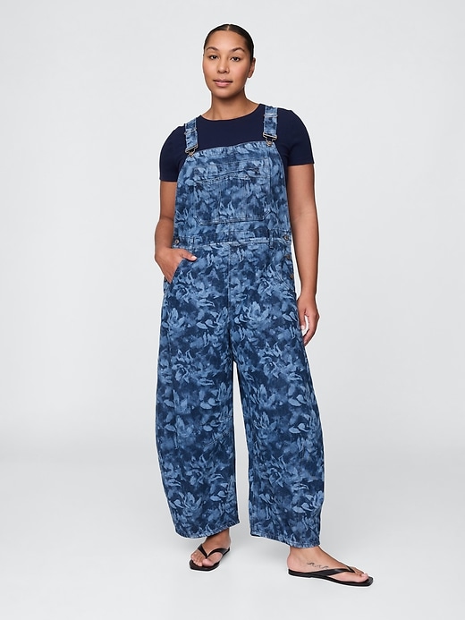 Image number 5 showing, UltraSoft Denim Horseshoe Overalls