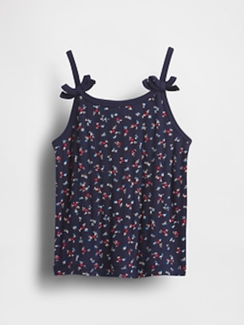 Baby & Toddler Pointelle Rib Bow Cami