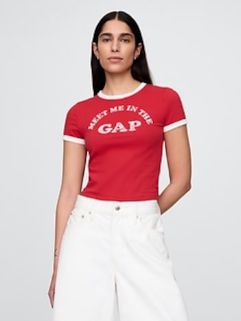 Cotton Jersey Logo Baby T-Shirt