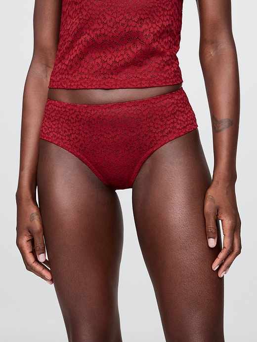 Image number 1 showing, Lace Hipster