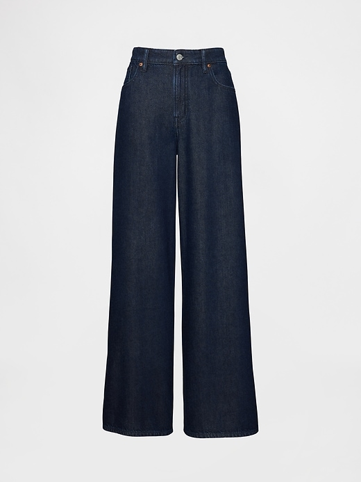 Image number 5 showing, Curvy Mid Rise UltraSoft Baggy Jeans