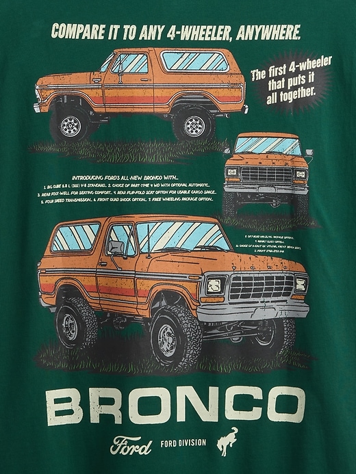 Image number 4 showing, Heavyweight Ford Graphic Crop T-Shirt